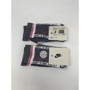 Sold Out x Off-White Nike What's Bad Art? What's Good Taste? Socks Medium 2 Pair